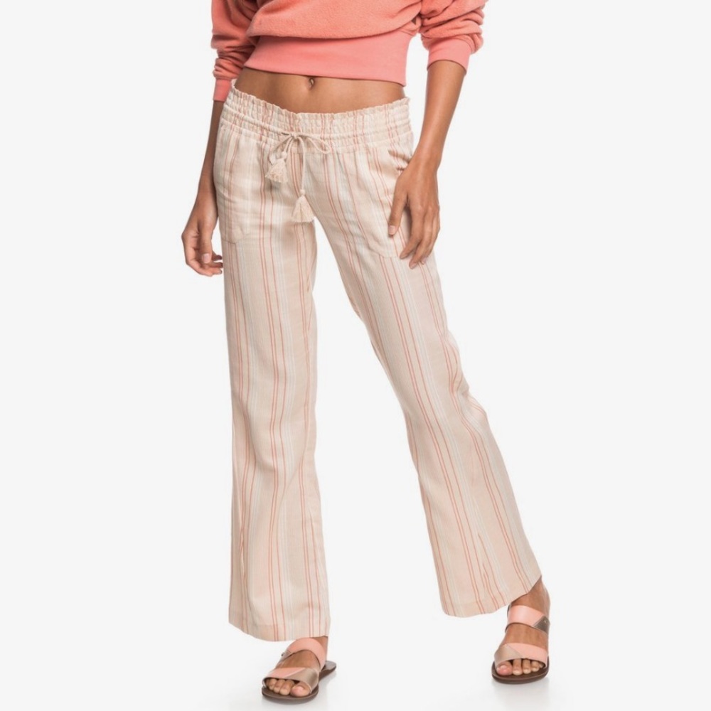 Roxy Oceanside Flared Beach Pants NWT